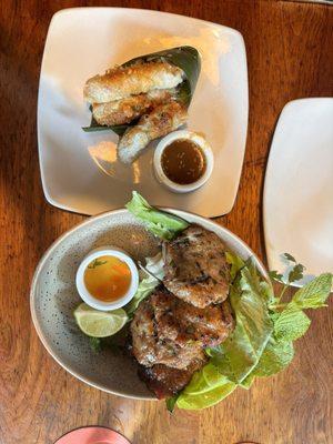 Fried Imperial Rolls & Vietnamese Meatballs