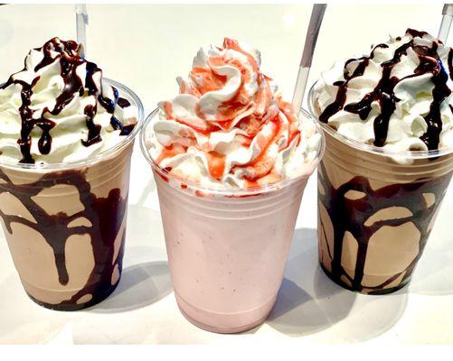 Our delicious milkshakes!!