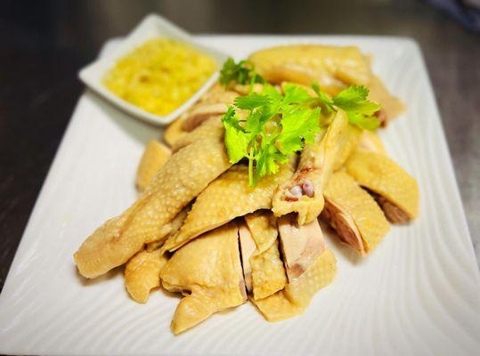 Steamed Hainan Chicken