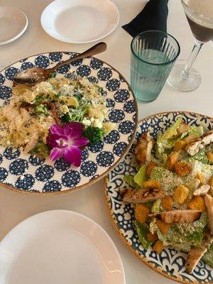 Farfalle Campagnola  Chicken Ceasar Salad