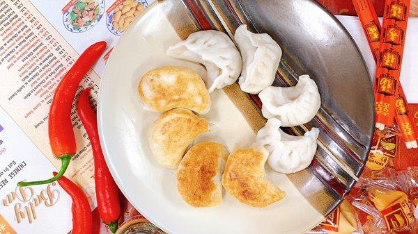 Steamed and Fried Dumplings