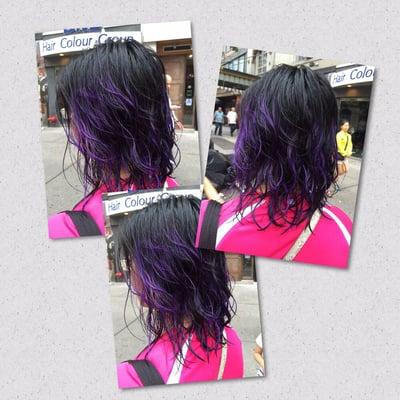 It's a Purple Balayage