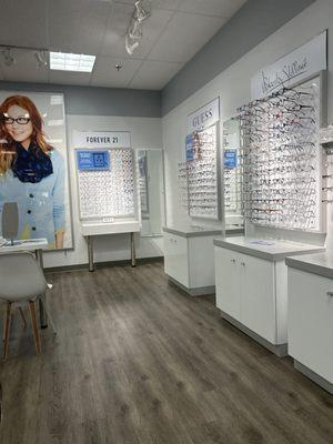 Optical Dept,, where Allana is the best!  She's very patient, courteous and nice.