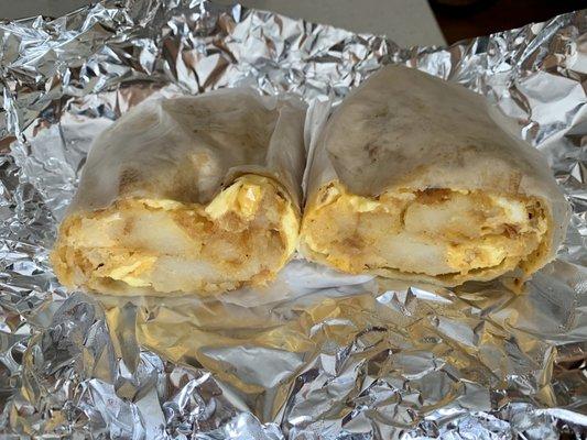 Breakfast burrito