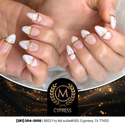 Ring in the New Year with flawless French tips! Add some sparkle for the ultimate festive nails!