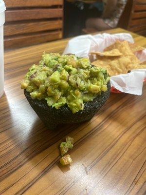 Guacamole con chip