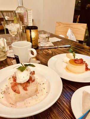 Tres Leches Cake & Cha Cha's Flan