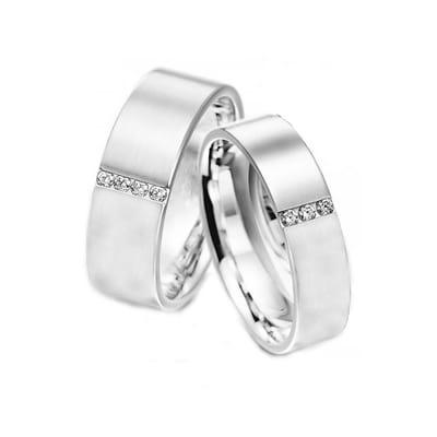 Diamond Wedding Ring Set