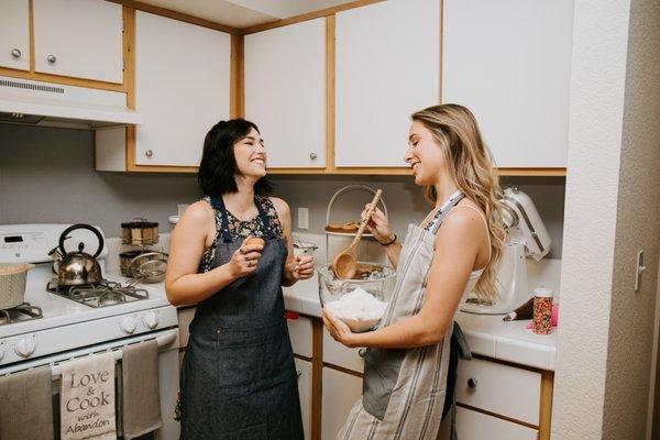 Open-concept kitchens perfect for entertaining, cooking, and baking!