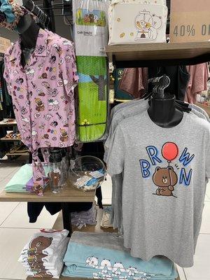 Line friends merch