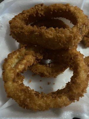 These "MASSIVE" Onion Rings!!!!