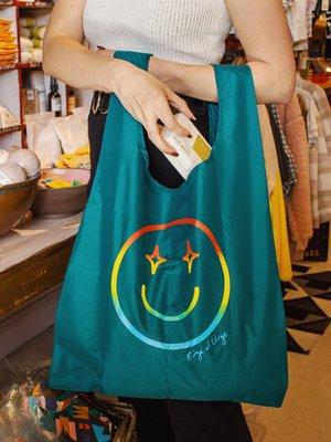 Reusable totes for 5% off your purchase!