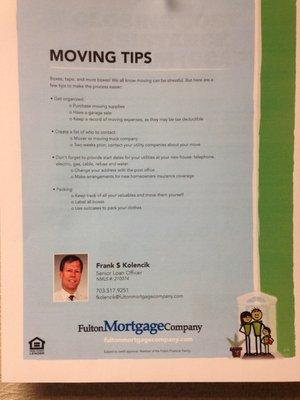 Moving Tips