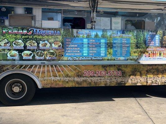 Menu/truck