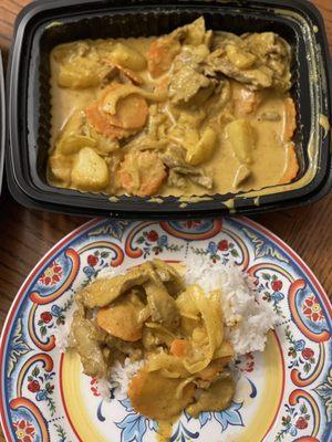 Yellow curry