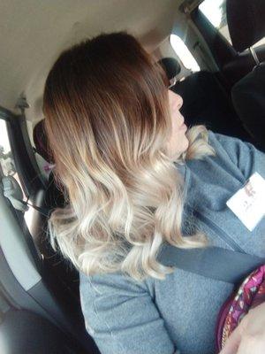 Long layers done by Chistina