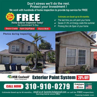 FREE Home Inspection.