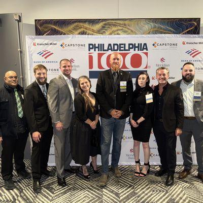 Philadelphia 100 Awards Ceremony 2024 - 8x Winners!