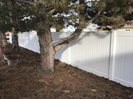 6 Ft Vinyl Privacy fence