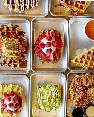 Assorted Waffle Love Waffles