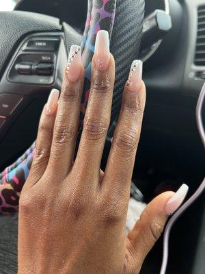 Full set with diamonds