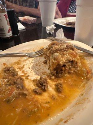 Carne Asada Wet burrito.