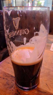 A Guinness from Blue Haven South.  Not mine though.