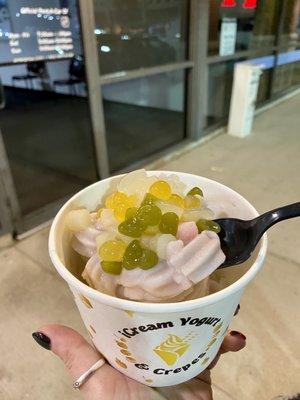 Frozen yogurt