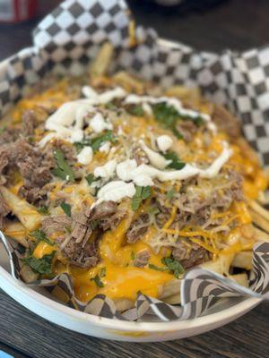 Carnitas steak fries