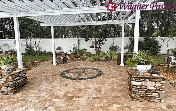 Wagner Pavers Contractor patio paver installation in Brevard County FL