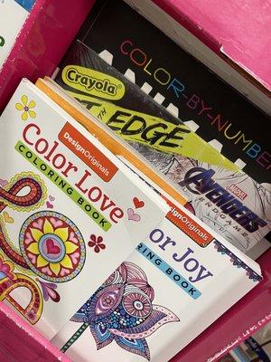 Celebrate national coloring book day - everyday with some of our supplies