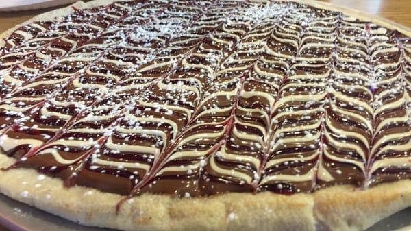 Nutella pizza special