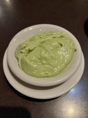 Guacamole? It was like whipped green mousse