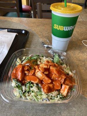 Buffalo chicken salad