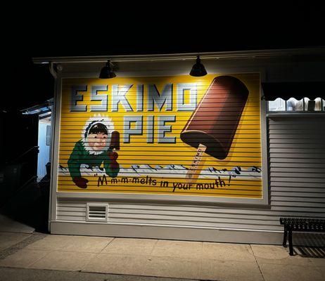 Barn lights installed at local deli.