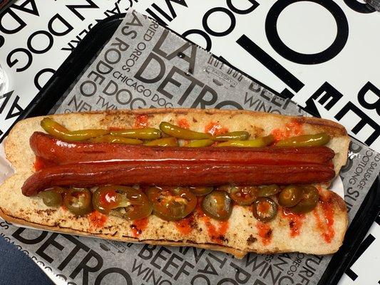 Foot ATL XL Footlong with hot peppers