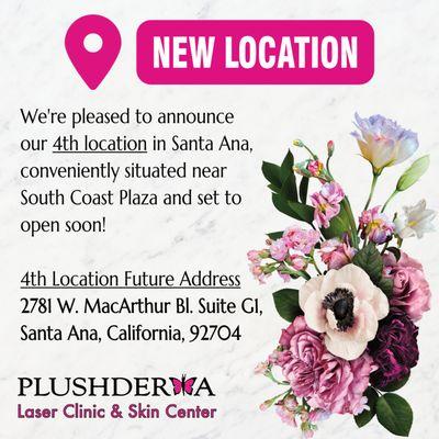 We're pleased to announce our 4th location in Santa Ana, conveniently situated near South Coast Plaza and set to open soon!