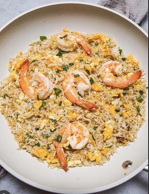 Shrimp fried rice