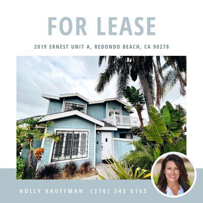 New Lease in Redondo Beach!