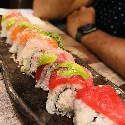 Rainbow roll