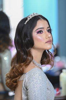 Sweet 16 Princess look, Disney Princess Makeup