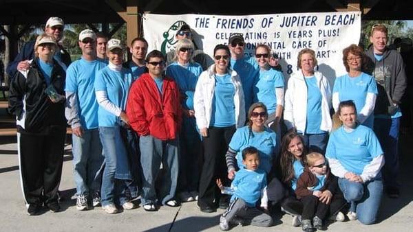 Beach Clean Up Team!