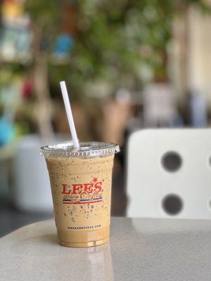 Lee's iced coffee. I've always been a fan.