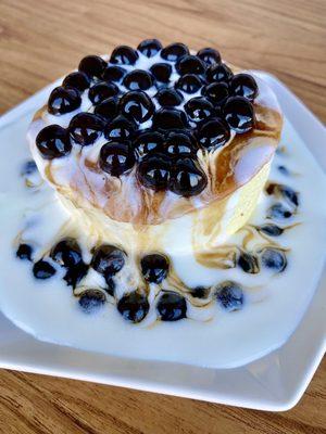 Sea salt pearl cake