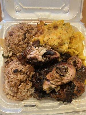 Jerk Chicken Lunch Special