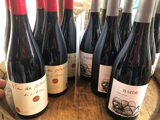 2020 Mas de Libian "Vin de Pétanque" and B Side Pinot Noir