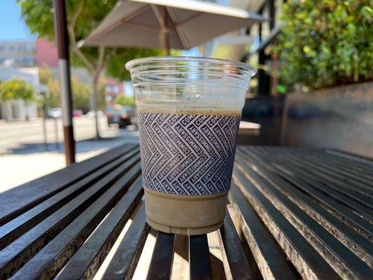 Iced Oat Milk Cappuccino