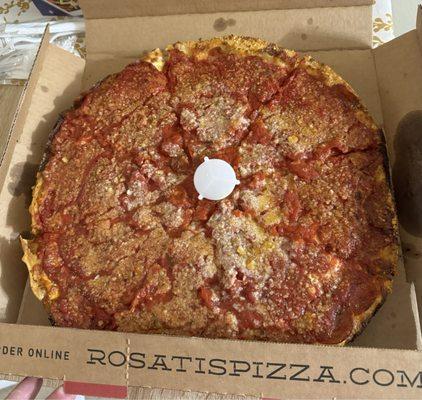 Deep Chicago Dish Cheese Pizza (14")