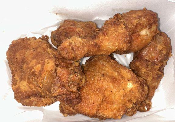 5 piece mixed fried chicken