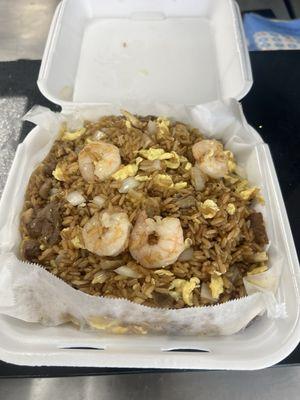 Shrimp fried rice